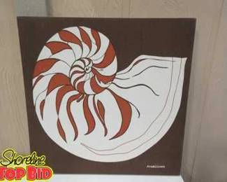 Vintage Marushka Silkscreen Print