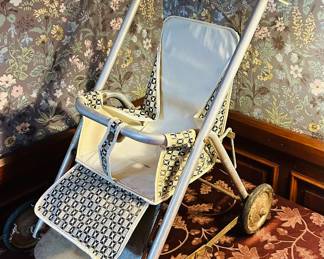 Vintage baby stroller