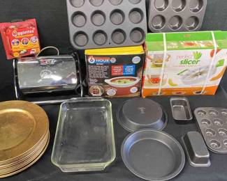 Kitchen Accessories Cooking And Serving Anchor Hocking  Wolfgang Puck  Gibson Chargers 