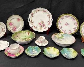 Limoges China And Other Pretty Glassware 