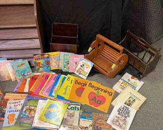 Childrens Book Lot And Storage 