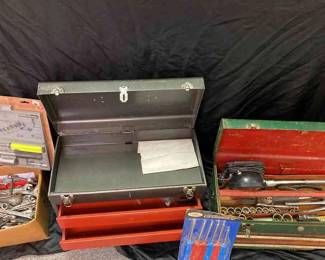 Tools Galore And 2x Toolboxes 
