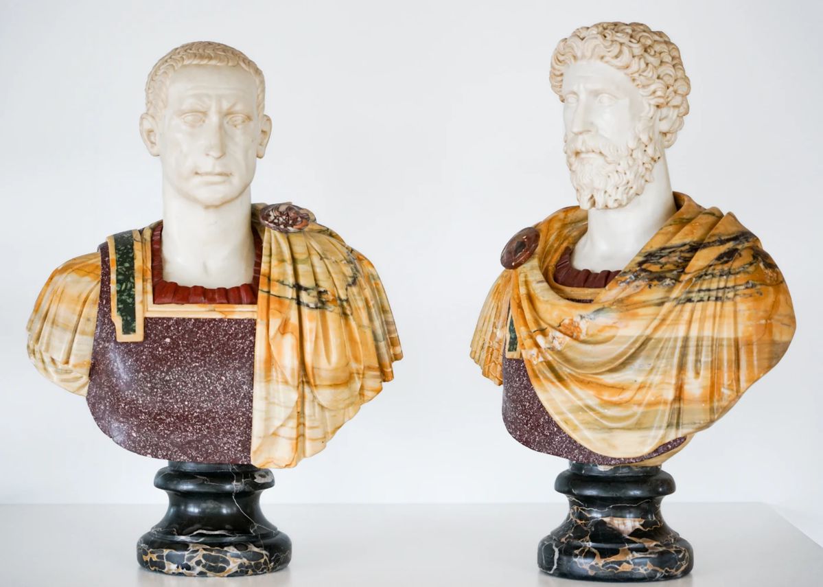 TX Italian Lacca Povera Rococo Brassmounted Painted Commode 