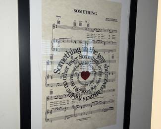 Beatles Songsheet