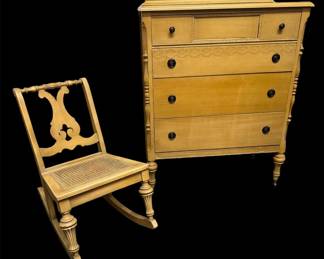 Dresser With Small Rocker