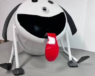 Puppy Dog Propane Tank Art