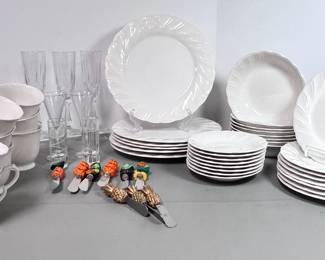 Nikko Tableware And Clear Drink Ware