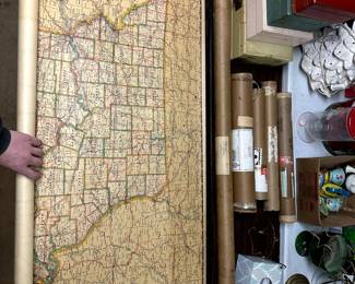 Vintage missouri Map