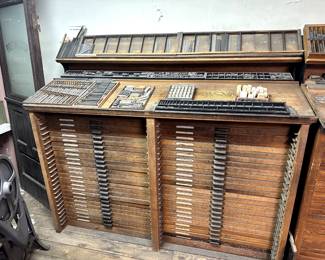 Hamilton double printer cabinet