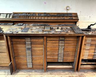 Hamilton Double printers cabinet
