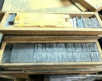 newspaper letterpress column