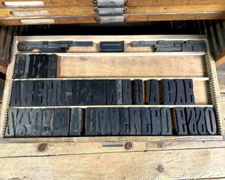 Wood Letterpress