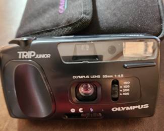 Olympus Trip Junior Camera with case