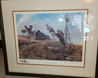 Wayne Willis signed and numbered 