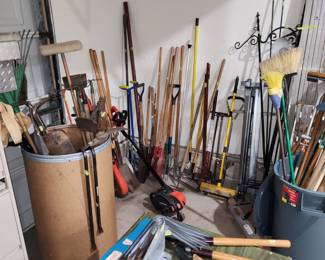 Yard tools galore