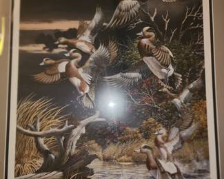 Harold Roe "Morning Rush Hour" signed