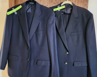 Ralph Lauren and Chaps men's suits, like new