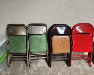 Folding chairs
