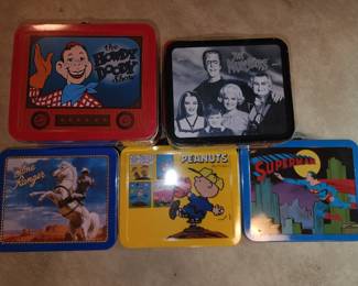 Retro lunch boxes, but these are newer