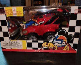 A completely programmable cyber active car, from The Disney store