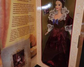 Sentimental Valentine Barbie, by Hallmark