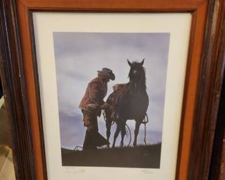 Ted Watts print signed and numbered 62/250