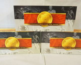 1176	CONTE MINIATURES FOR THE AGES WWII METAL SOLDIERS LOT OF 3 BOXES
