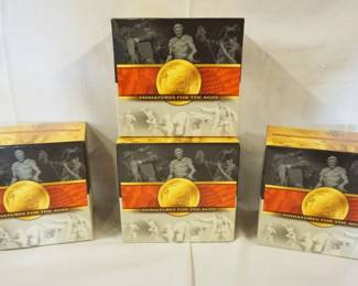 1181	CONTE MINIATURES FOR THE AGES WWII METAL SOLDIERS LOT OF 4 BOXES
