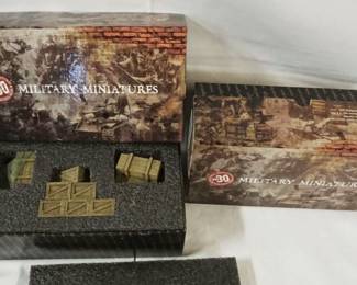 1267	FIGARTI MINIATURES WWII METAL SOLDIERS 2 BOXED SETS ETG-039, ETG-039
