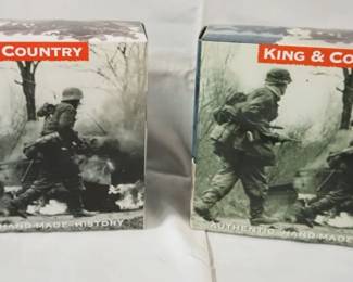 1252	KING & COUNTRY WWII METAL SOLDIERS 2 BOXED SETS WS111, WS141
