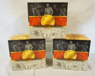 1179	CONTE MINIATURES FOR THE AGES WWII METAL SOLDIERS LOT OF 3 BOXES
