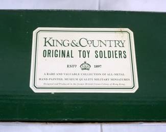 1149	KING & COUNTRY WWII METAL TOY SOLDIERS BOXED FJ02
