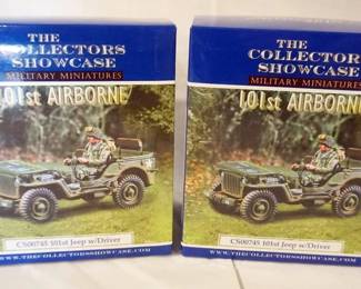 1093	THE COLLECTORS SHOWCASE WWII MINIATURES 101ST AIRBORNE 2 BOXED
