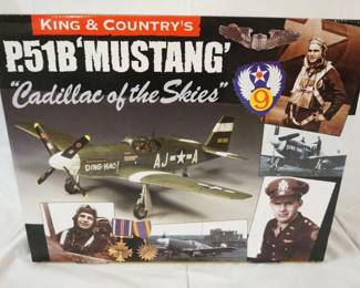 1324	KING & COUNTRY WWII P 51B MUSTANG AF011
