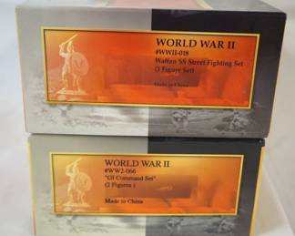 1173	CONTE MINIATURES FOR THE AGES WWII METAL SOLDIERS LOT OF 2 BOXES
