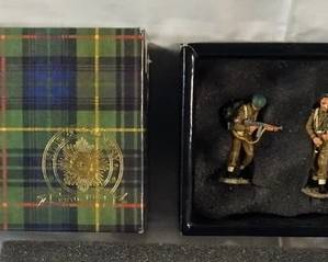 1164	KING & COUNTRY WWII METAL TOY SOLDIERS BOXED DD52
