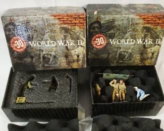 1264	FIGARTI MINIATURES WWII METAL SOLDIERS 2 BOXED SETS RMA006, ETA-018
