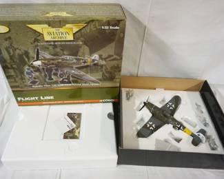 1258	CORGI FLIGHT 1:32 SCALE WWII *THE AVIATION ARCHIVE* MESSERSCHMITT BF109G-6
