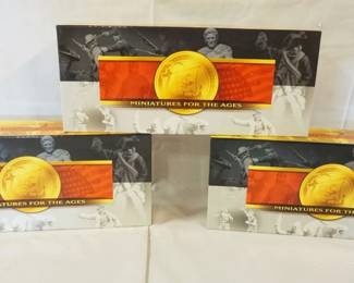 1177	CONTE MINIATURES FOR THE AGES WWII METAL SOLDIERS LOT OF 3 BOXES
