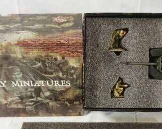 1284	FIGARTI MINIATURES WWII METAL SOLDIERS M1 57MM A7 GUN RMA-009
