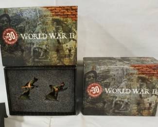 1269	FIGARTI MINIATURES WWII METAL SOLDIERS 2 BOXED SETS ETA-019, ETA-019
