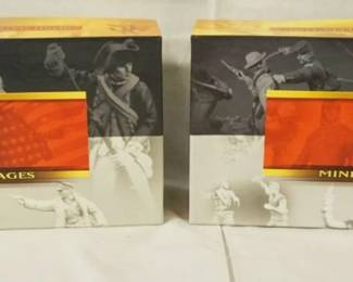 1175	CONTE MINIATURES FOR THE AGES WWII METAL SOLDIERS LOT OF 2 BOXES
