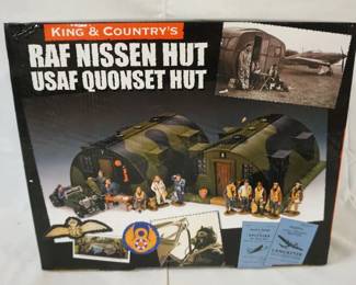 1323	KING & COUNTRY WWII RAF NISSEB QUONSET HUT RAF014
