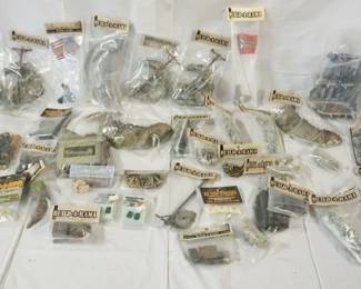 1302	LARGE LOT OF BUILD-A-RAMA WWII DIORAMA ACCESSORIES
