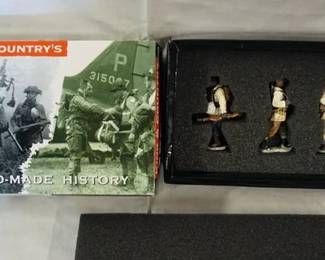 1075	KING & COUNTRY WWII METAL TOY SOLDIERS BOXED BBG014
