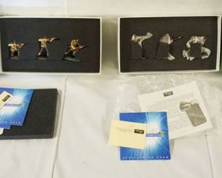 1192	BRITAINS WWII METAL SOLDIERS LOT OF 2 BOX SETS

