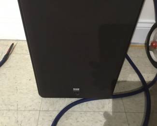 B & W speakers