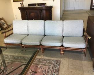 Vintage Mid Century 4 piece sofa