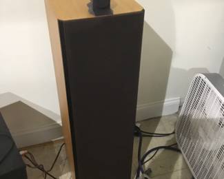B & W speakers
