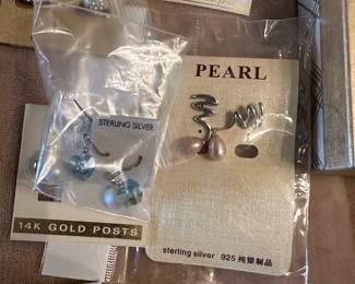 Sterling Silver and Gold Jewelry 